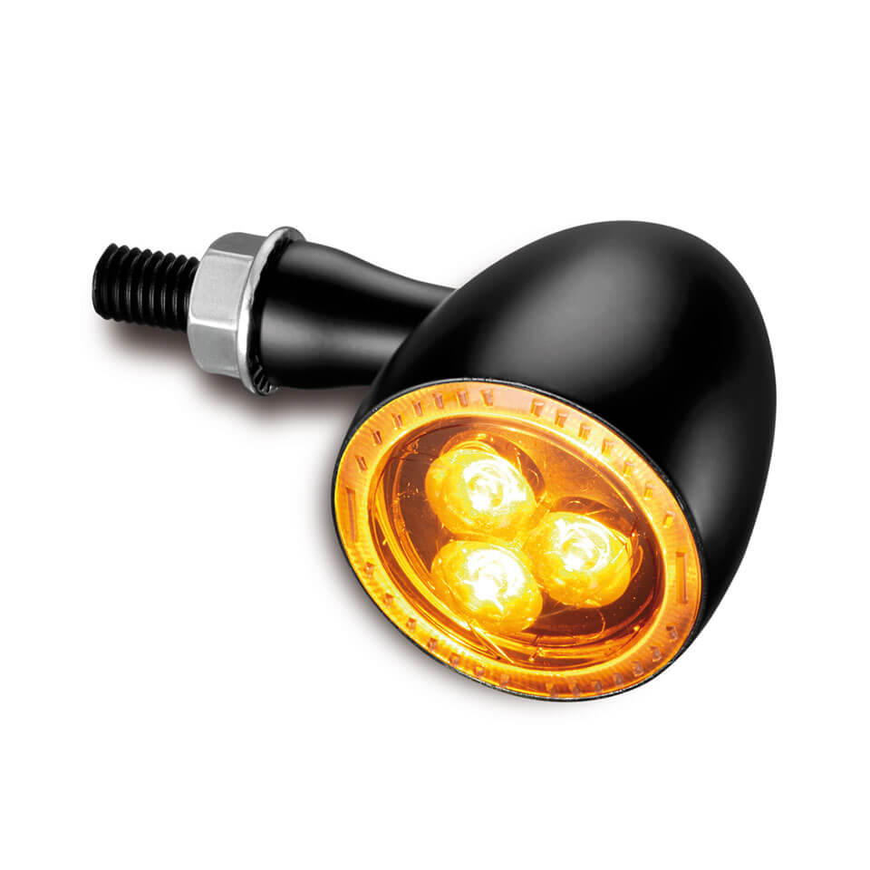 Kellermann LED-Blinker Bullet 1000 Dark, schwarz, getöntes Glas Figura 4