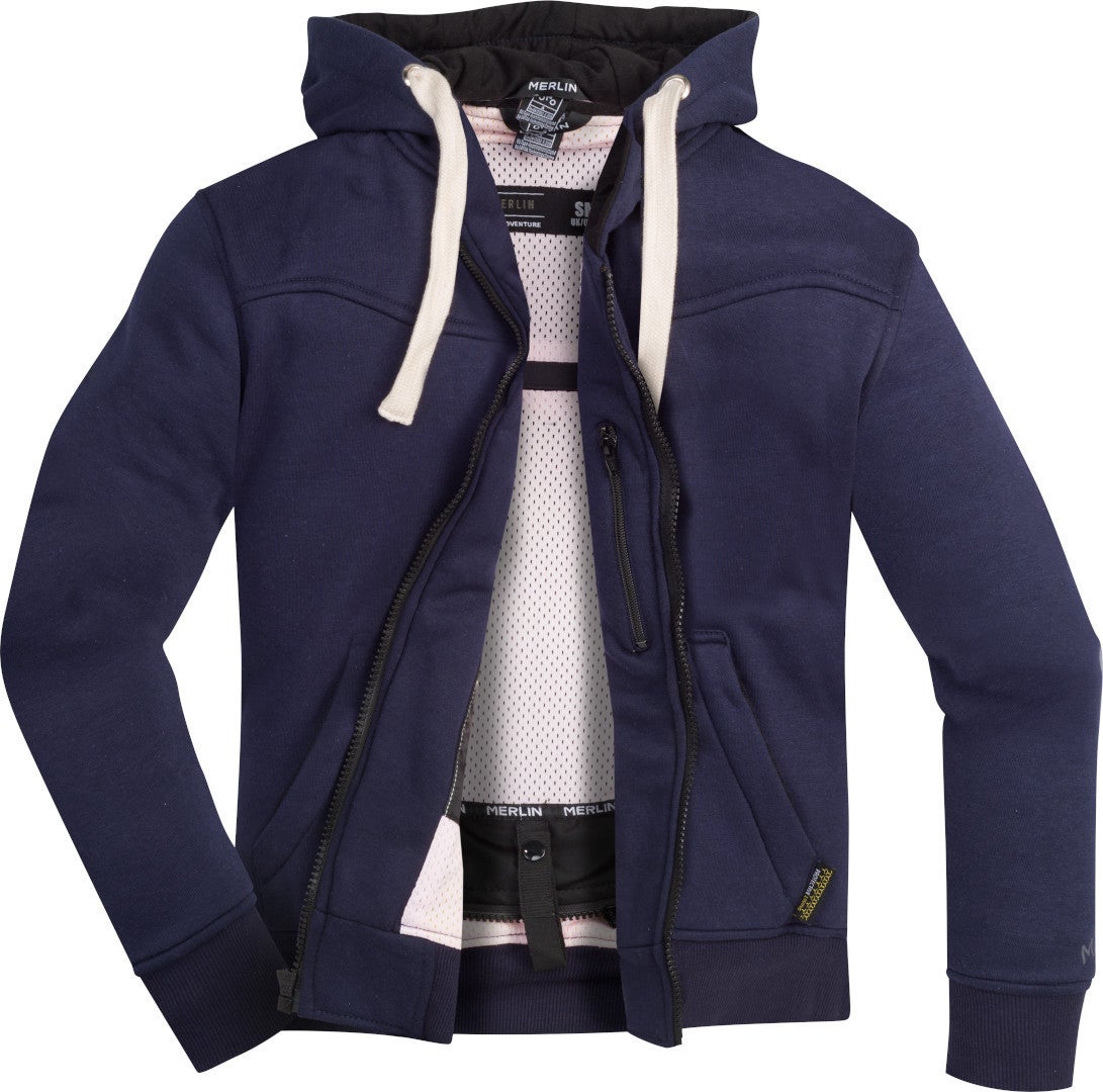 Merlin Vixen Giacca con cappuccio donna Con zip Blu navy L Figura 3