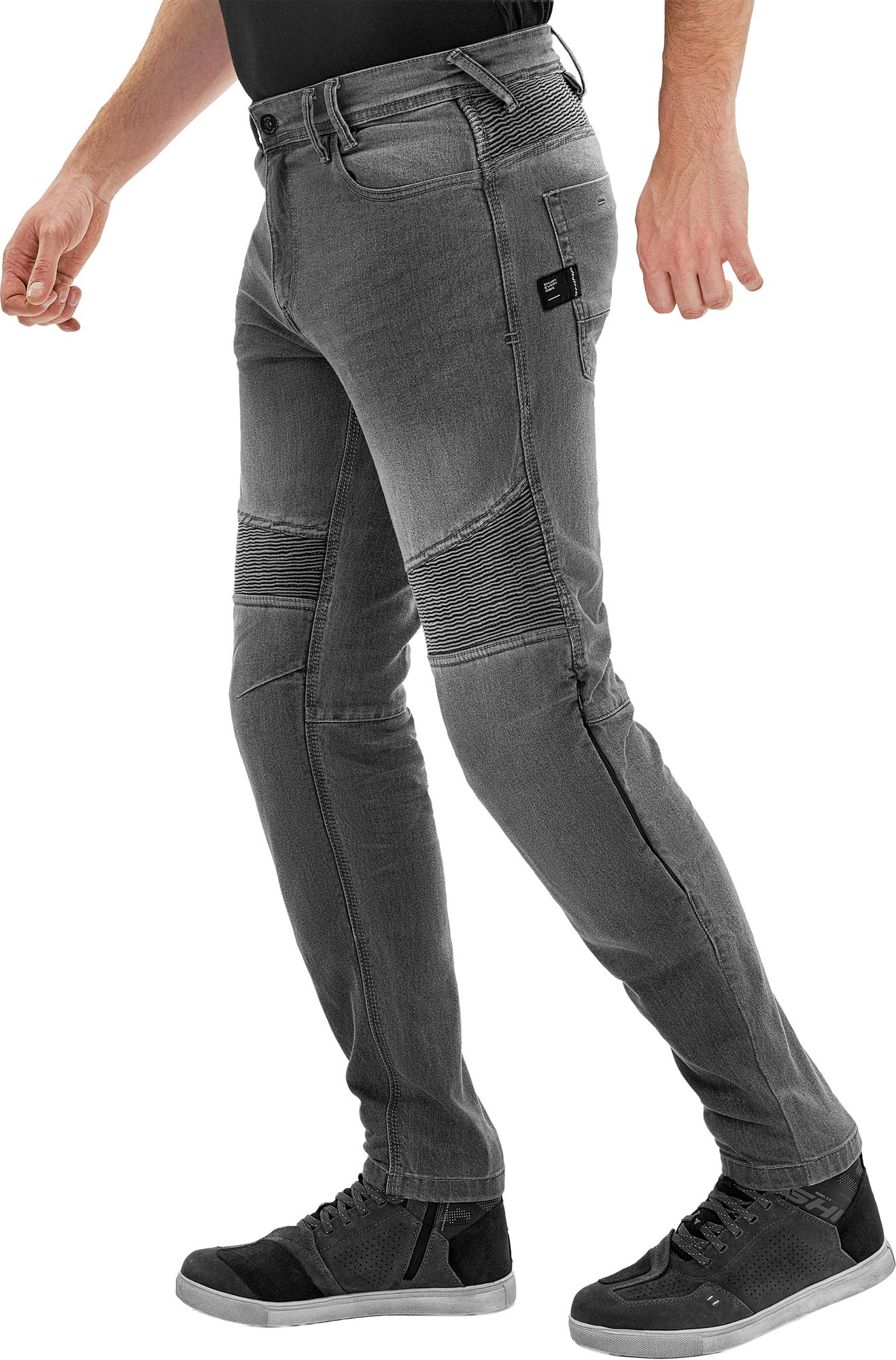 SHIMA Zenith Motorrad Jeans grey 32/32 Figure 6