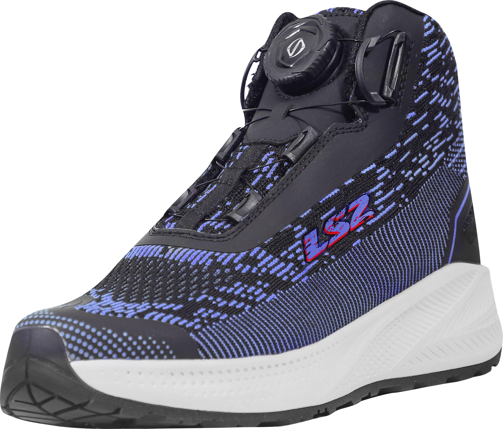 LS2 Lotus Motorcycle Shoes black/blue 39 Figure 5