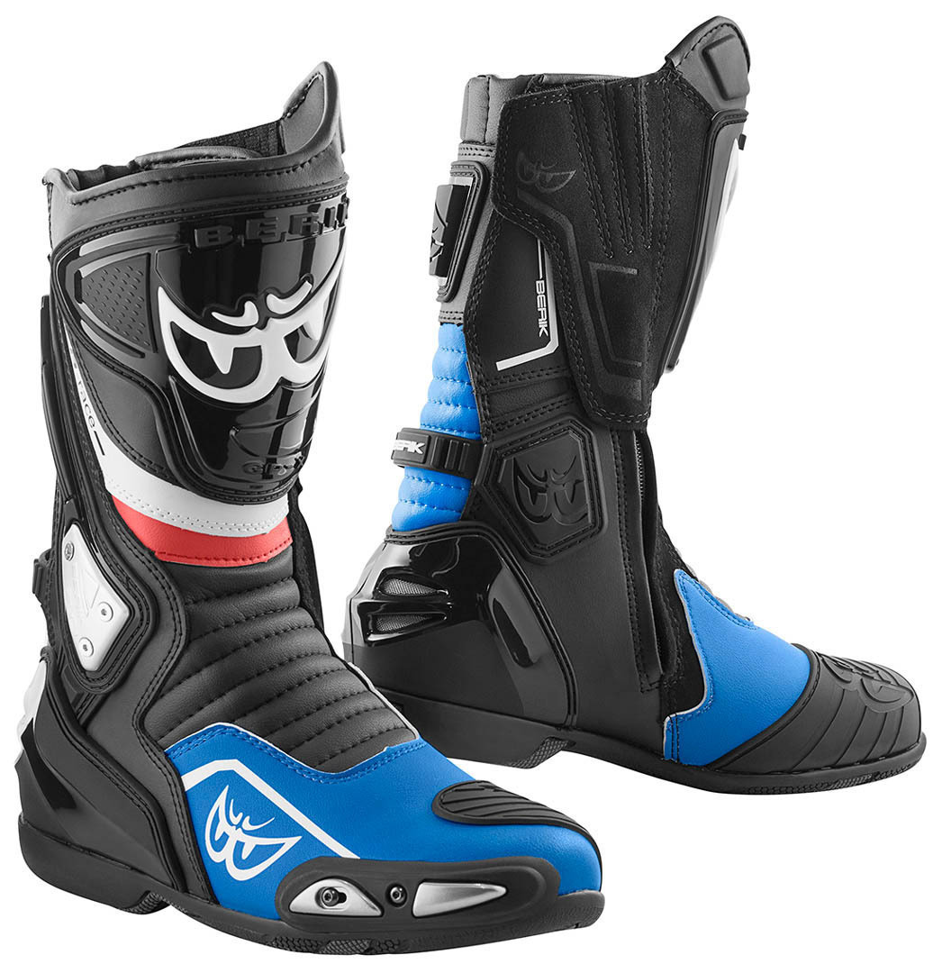 Berik Donington Motorcycle Boots black/blue 47 Figure 1