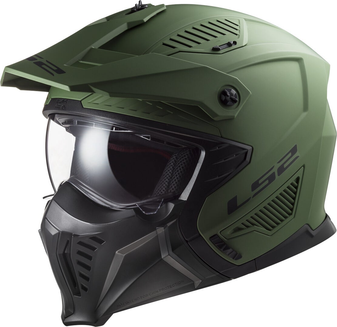 LS2 OF606 Drifter Casque d’essai Green matt XL (61/62) Figure 1