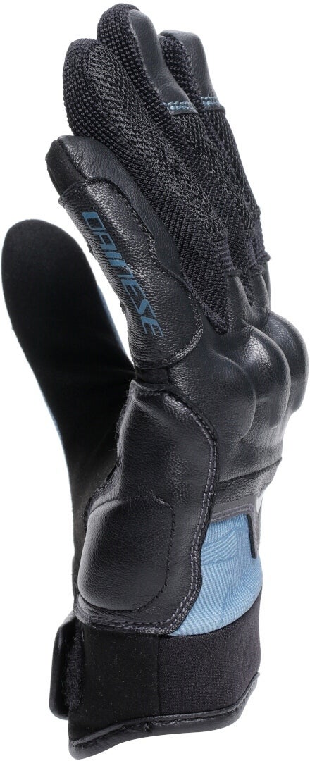 Dainese Ermex Dame motorcykel handsker sort/blå M Figur 2