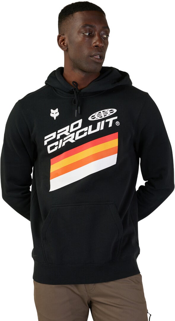 FOX Pro Circuit 2023 Hoodie černá/bílá/červená L Obrázek 4