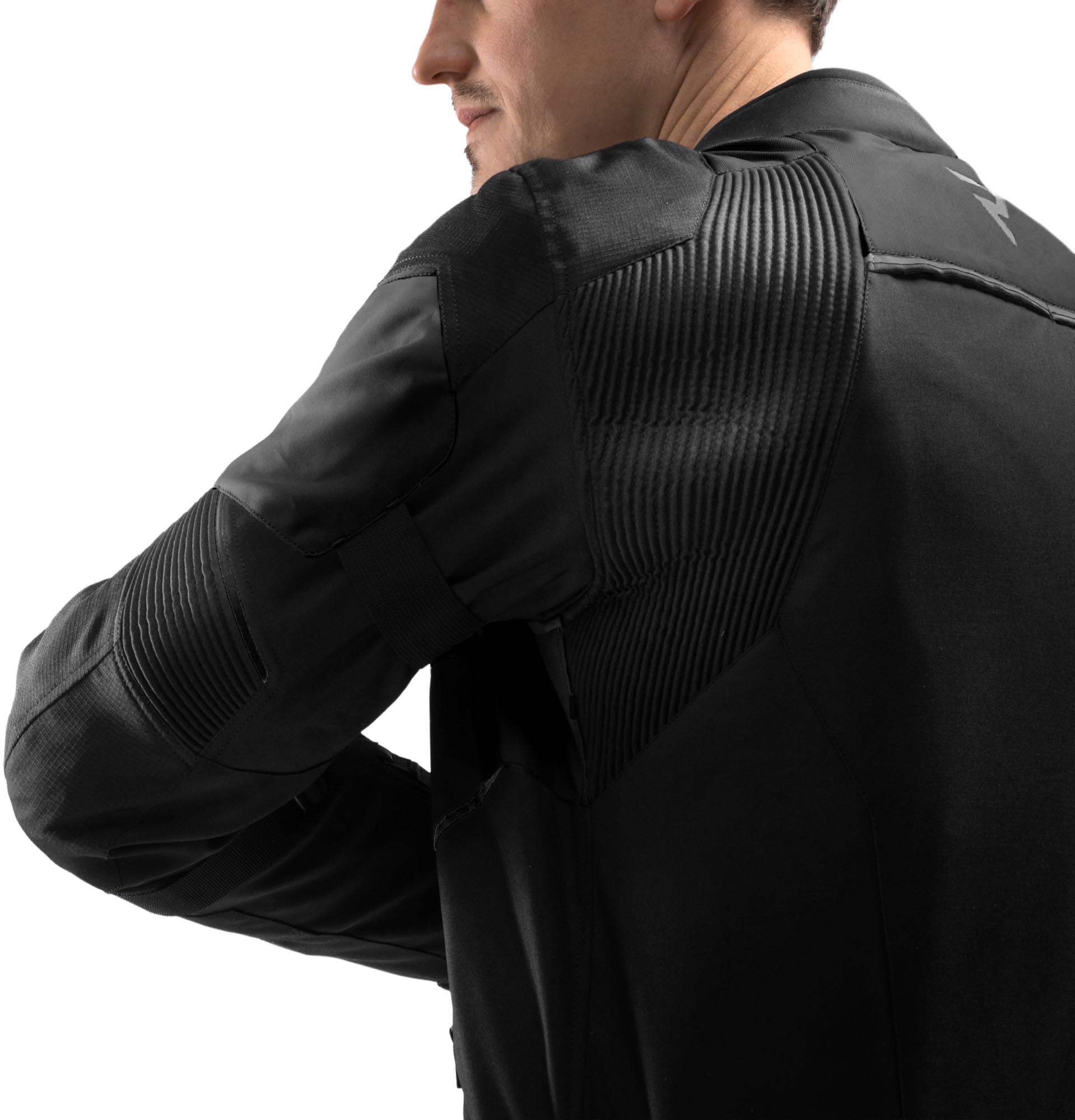Rebelhorn Swift waterproof Motorcycle Textile Jacket black M Figure 7