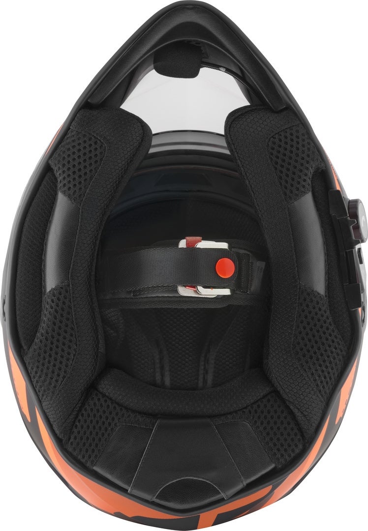 Bogotto H331 BT Tour EVO Bluetooth Enduro hjelm sort mat/grå/orange XL Figur 12