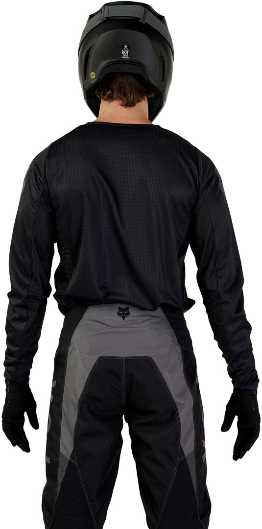 Side view of FOX 180 Blackout 2023 Motocross Jersey