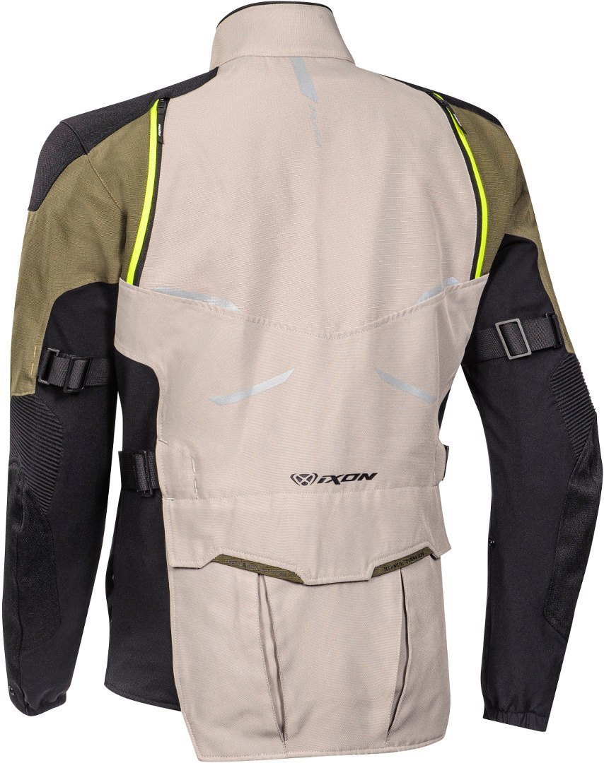 Ixon Eddas Motorcycle Textile Jacket black/olive M Figure 2