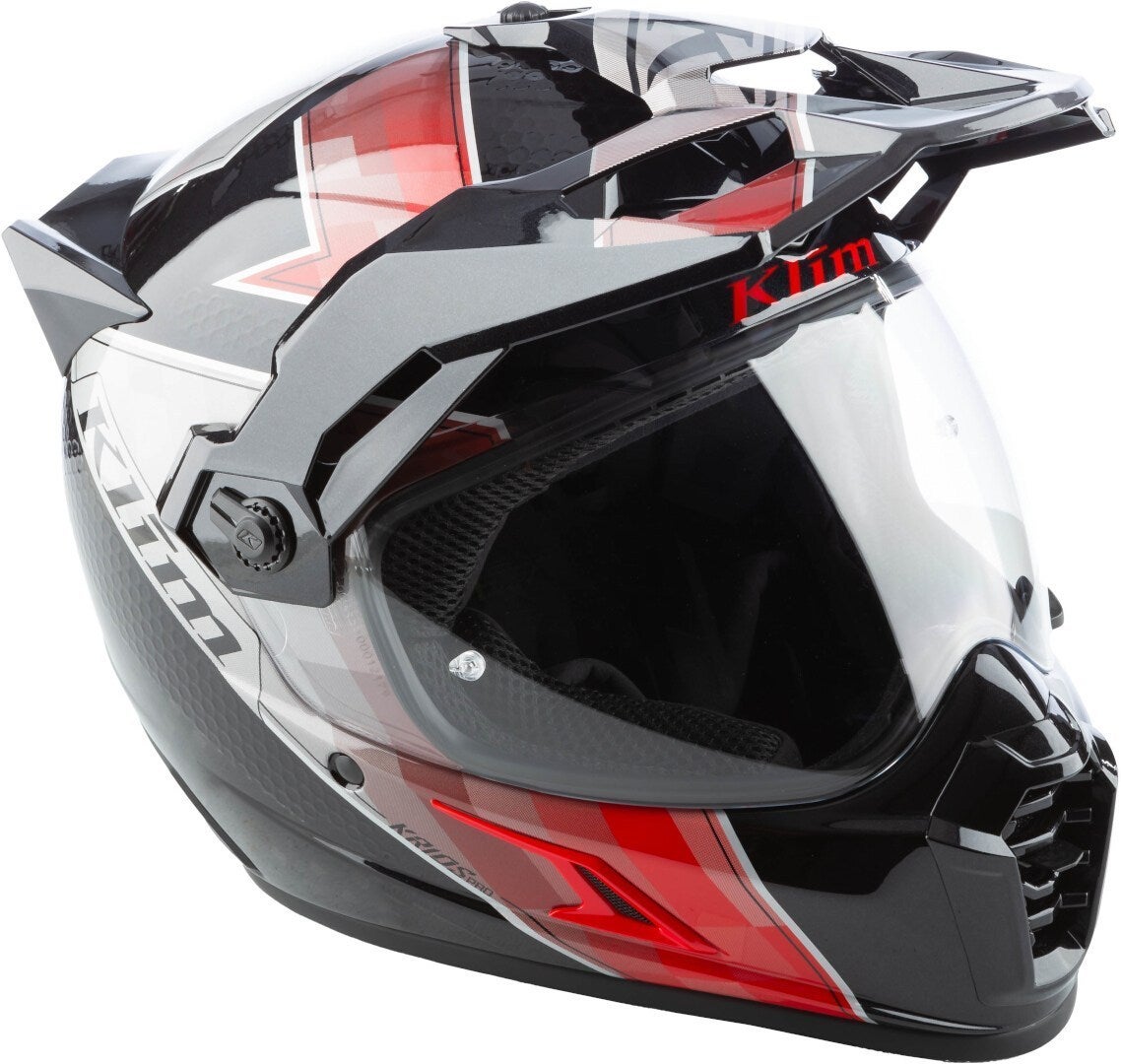Klim Krios Pro Spectrum Carbon ECE/DOT Enduro Helmet black/red S (55/56) Figure 3
