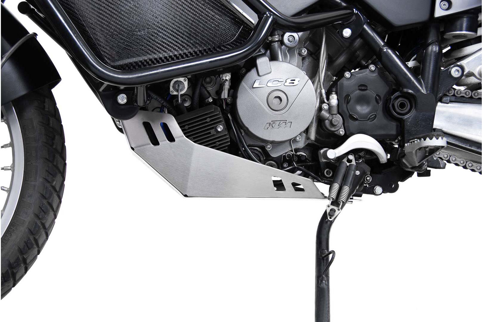 SW-Motech Protetor do motor - Preto. KTM 950 / 990 Aventura. Figura 1