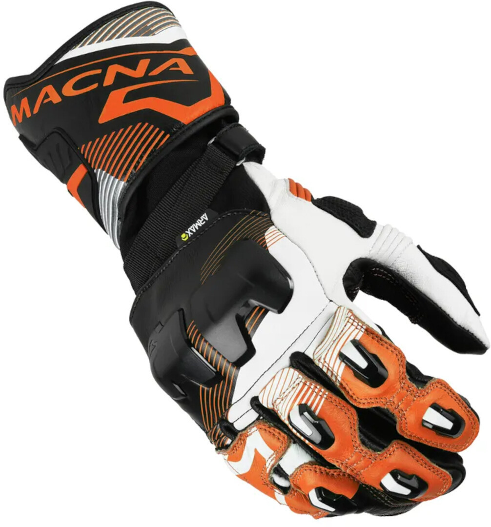 Macna Powertrack 2.0 Gants de moto Noir/Blanc/Orange L Figure 2