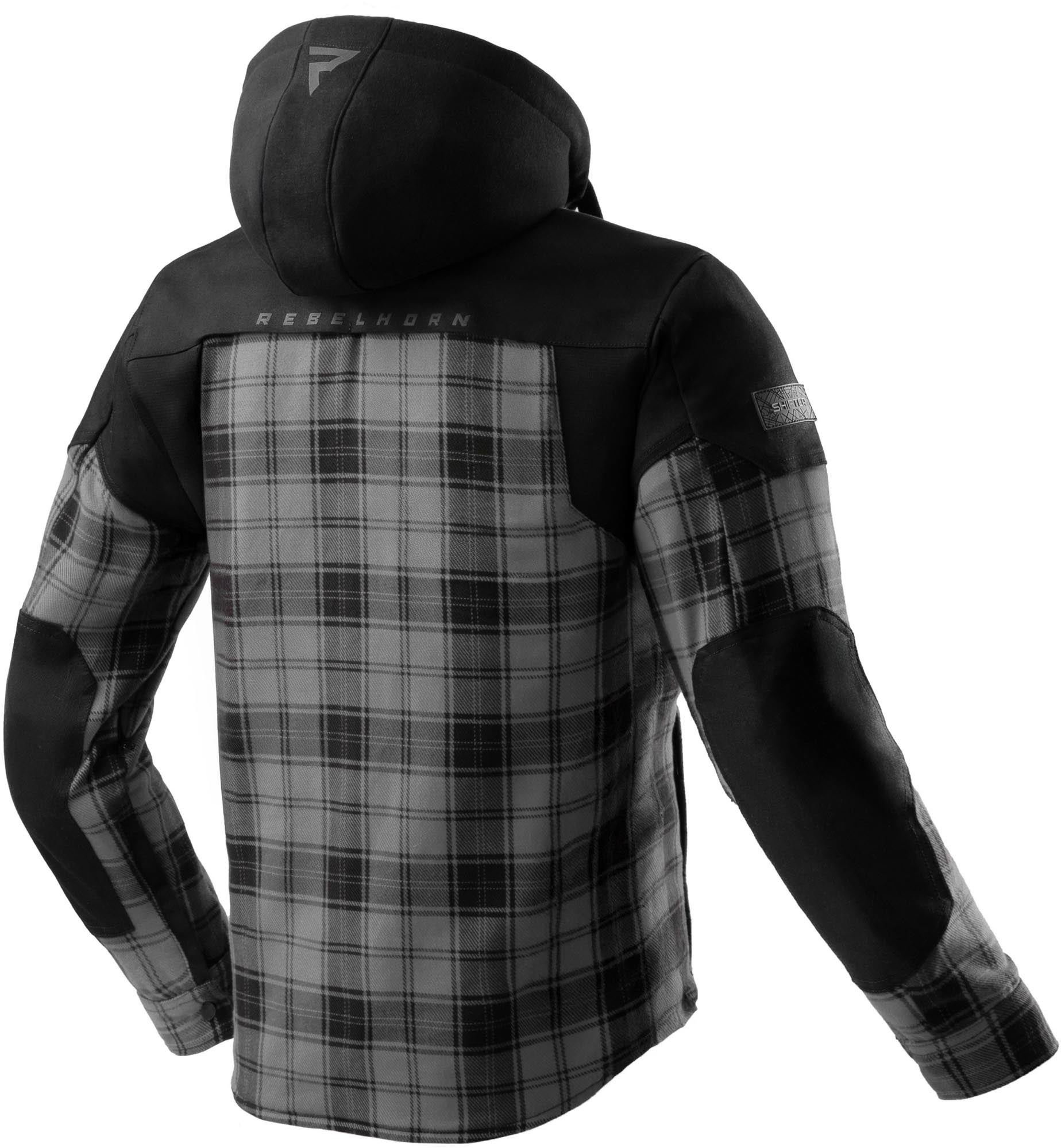Side view of Rebelhorn Shifter Motorcycle Shirt