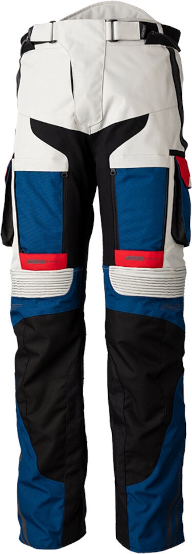 RST Pro Series Adventure-Xtreme Motorrad Textilhose weiß/schwarz/blau M Abbildung 1