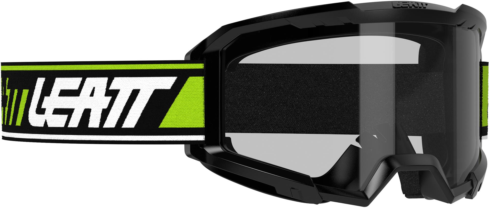 Leatt Vizion 2.5 Lines Motocrossglasögon svart/gul Figur 1