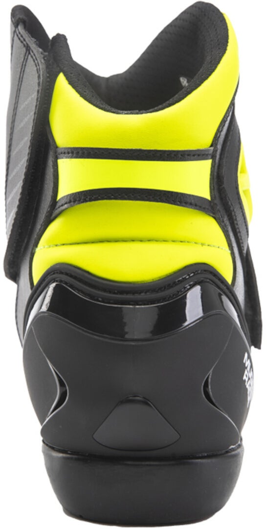 MUGENRACE Hurry perforerede Motorcykel Støvler sort/neon-gul 39 Figur 3