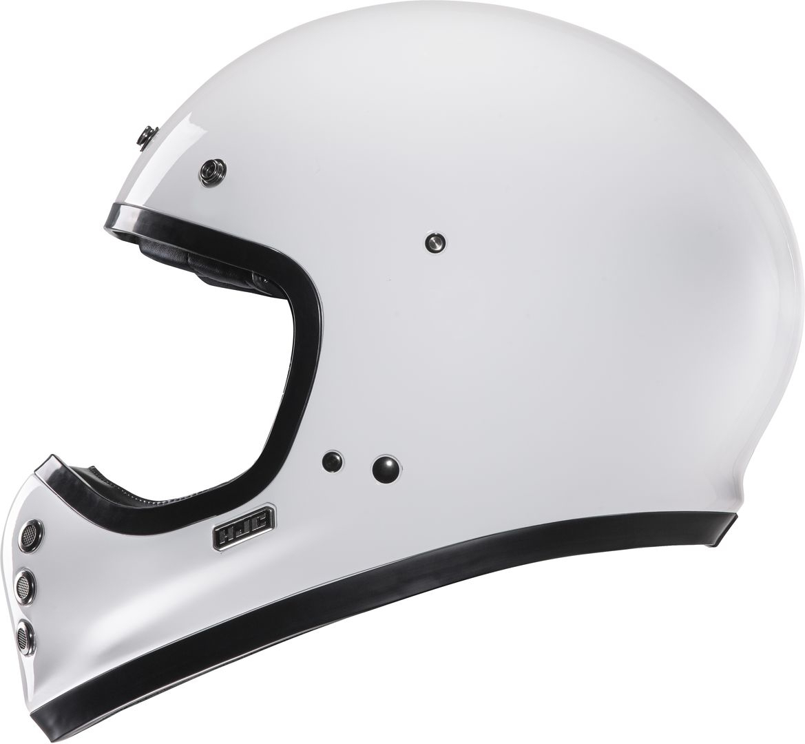 HJC V60 Solid Kypärä valkoinen L (58/59) Kuva 12