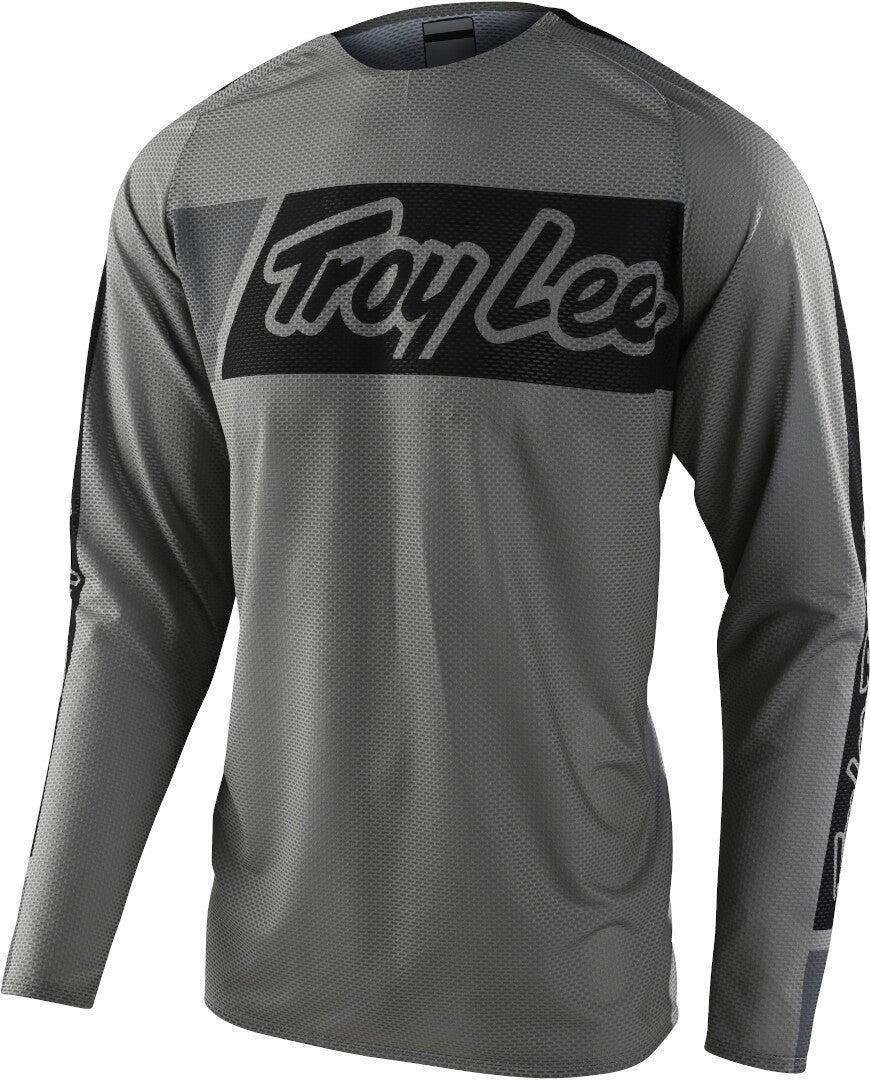 Troy Lee Designs SE Pro Air Vox Motocross Jersey grå/sort L Figur 1