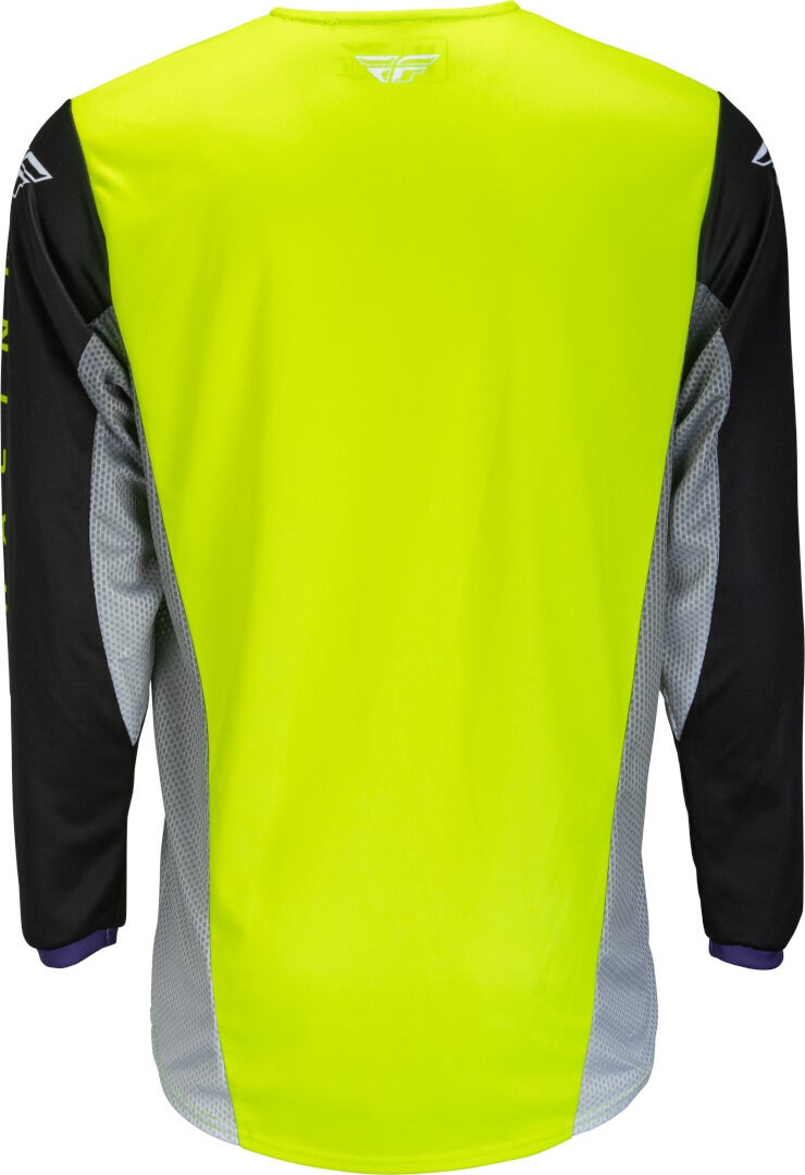 Fly Racing Kinetic Kore Motocross trøje sort/neon M Figur 2