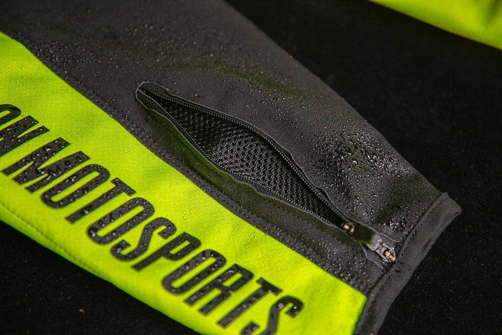 Icon Airform Motorcycle Textile Jacket neon yellow L Figure 5