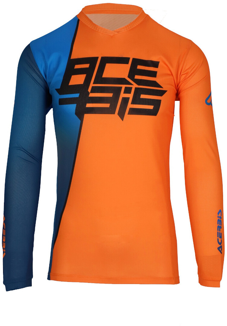 Acerbis MX J-Track 7 Motocross Jersey orange/blue M Figure 5