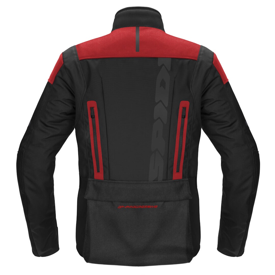 Spidi Traveler 3 Evo H2Out waterproof Motorcycle Textile Jacket black/red 6XL Figure 2