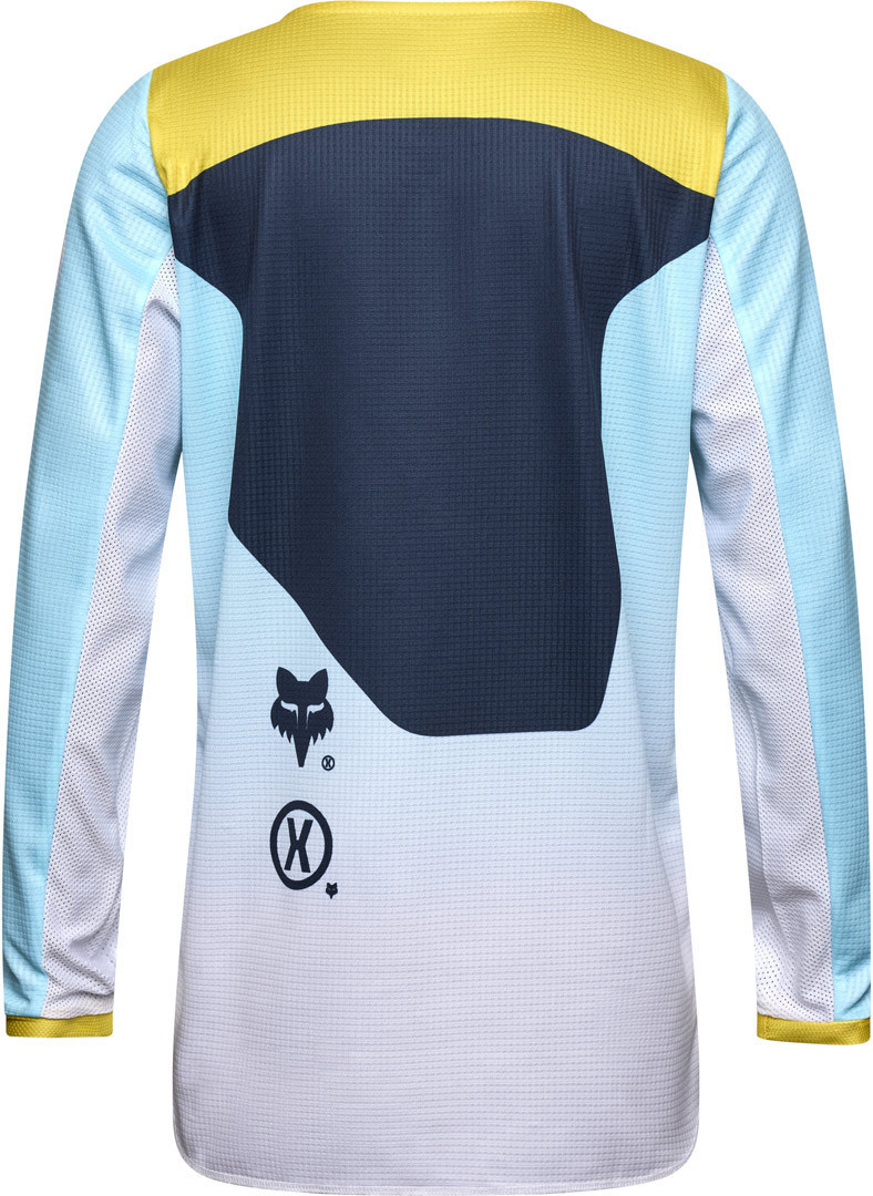 FOX 180 Elevated Jugend Motocross Jersey hellblau YM Abbildung 8