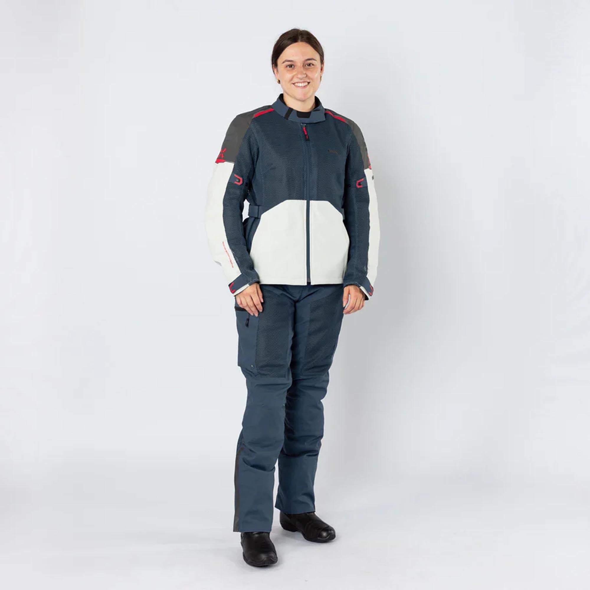 IXS Tourster-Big Air 1.0 Dame Motorcykel Tekstil Bukser blå Short M Figur 3