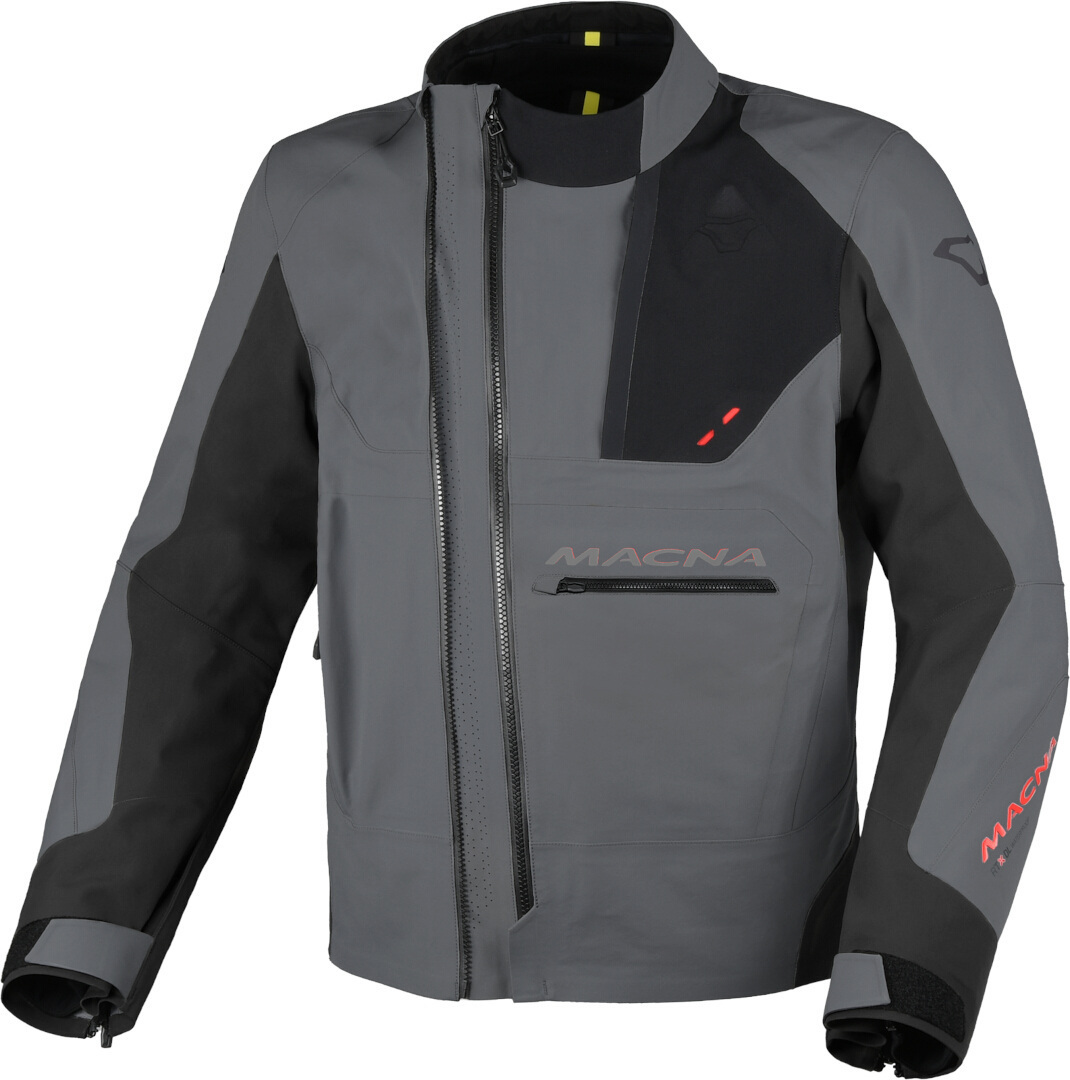 Macna Corvit waterproof Motorcycle Textile Jacket grey/black L Figure 3
