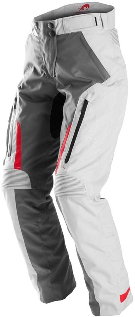 Furygan Killington Ladies Motorcycle Textile Pants white/grey L Figure 4