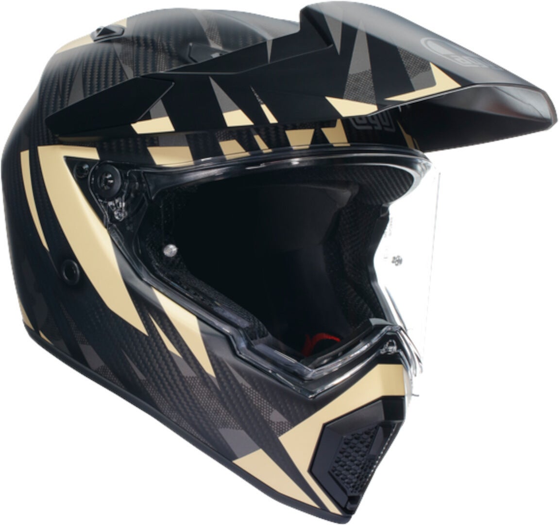 AGV AX-9 Steppa 06 Casco nero opaco/beige L (59/60) Figura 1