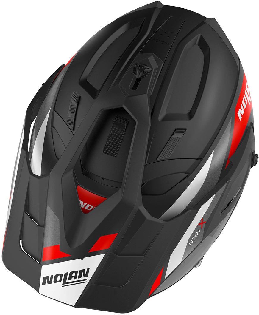Nolan N70-2 X Grandes Alpes N-Com Helmet black matt/red L (60) Figure 4