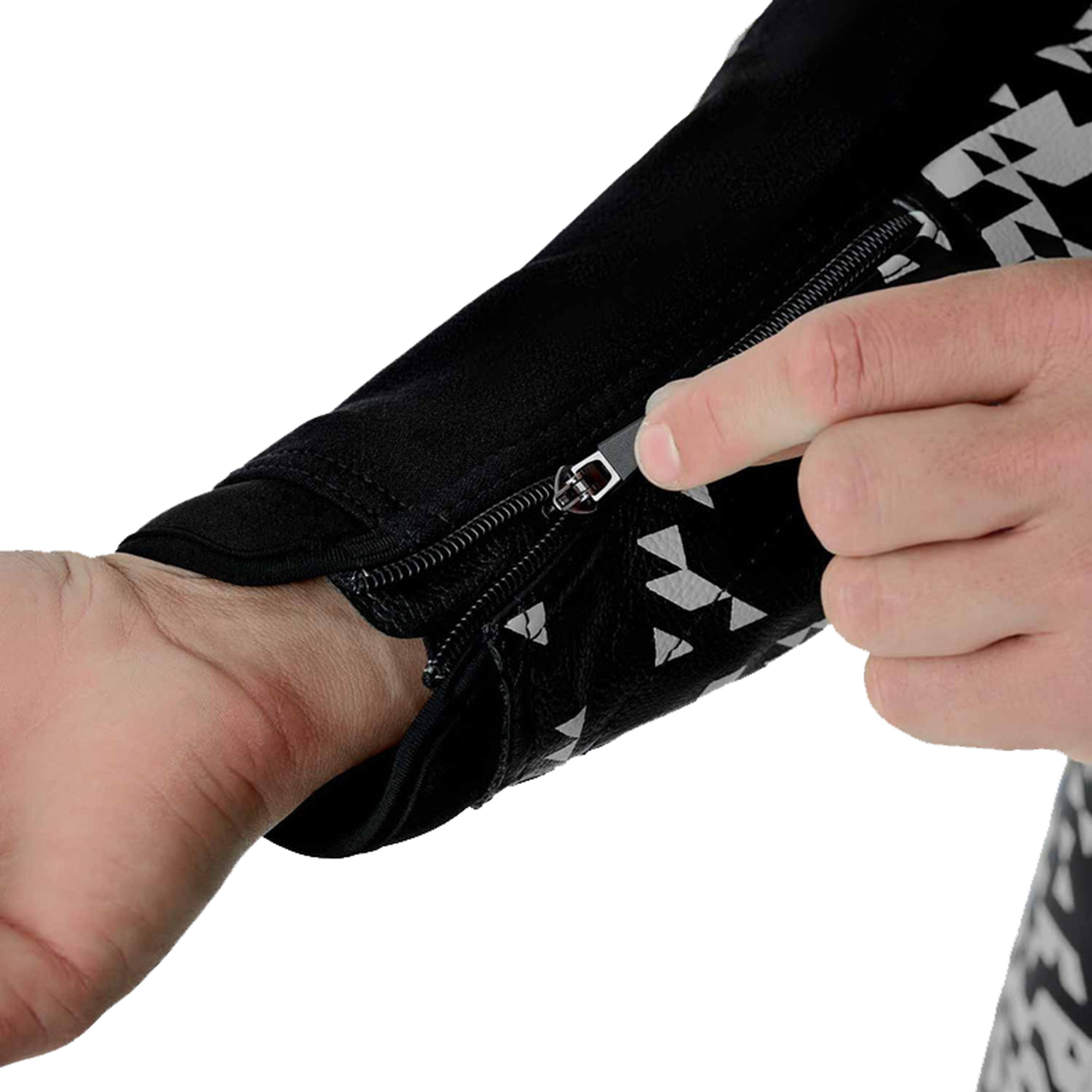 RST Pro Series D3O Airbag Costum de piele de motocicletă perforat într-o singură piesă Negru/argintiu 62 Figura 6