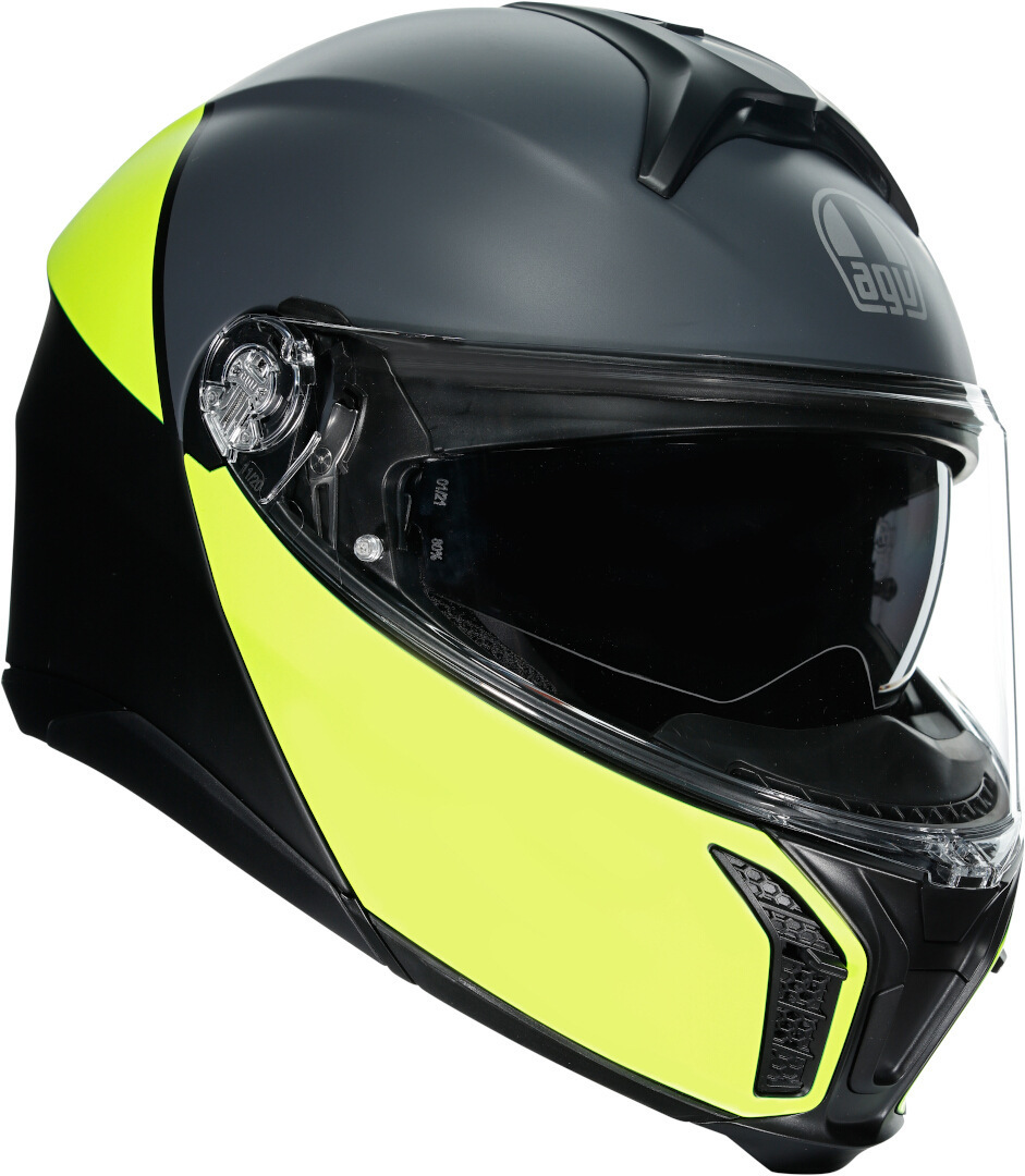 AGV Tourmodular Balance Cască negru/gri/galben XS (53/54) Figura 1