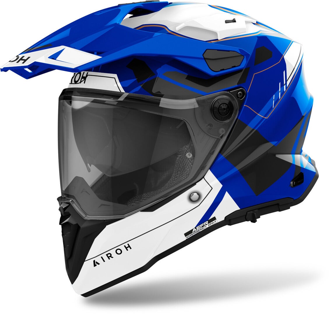 white/blue