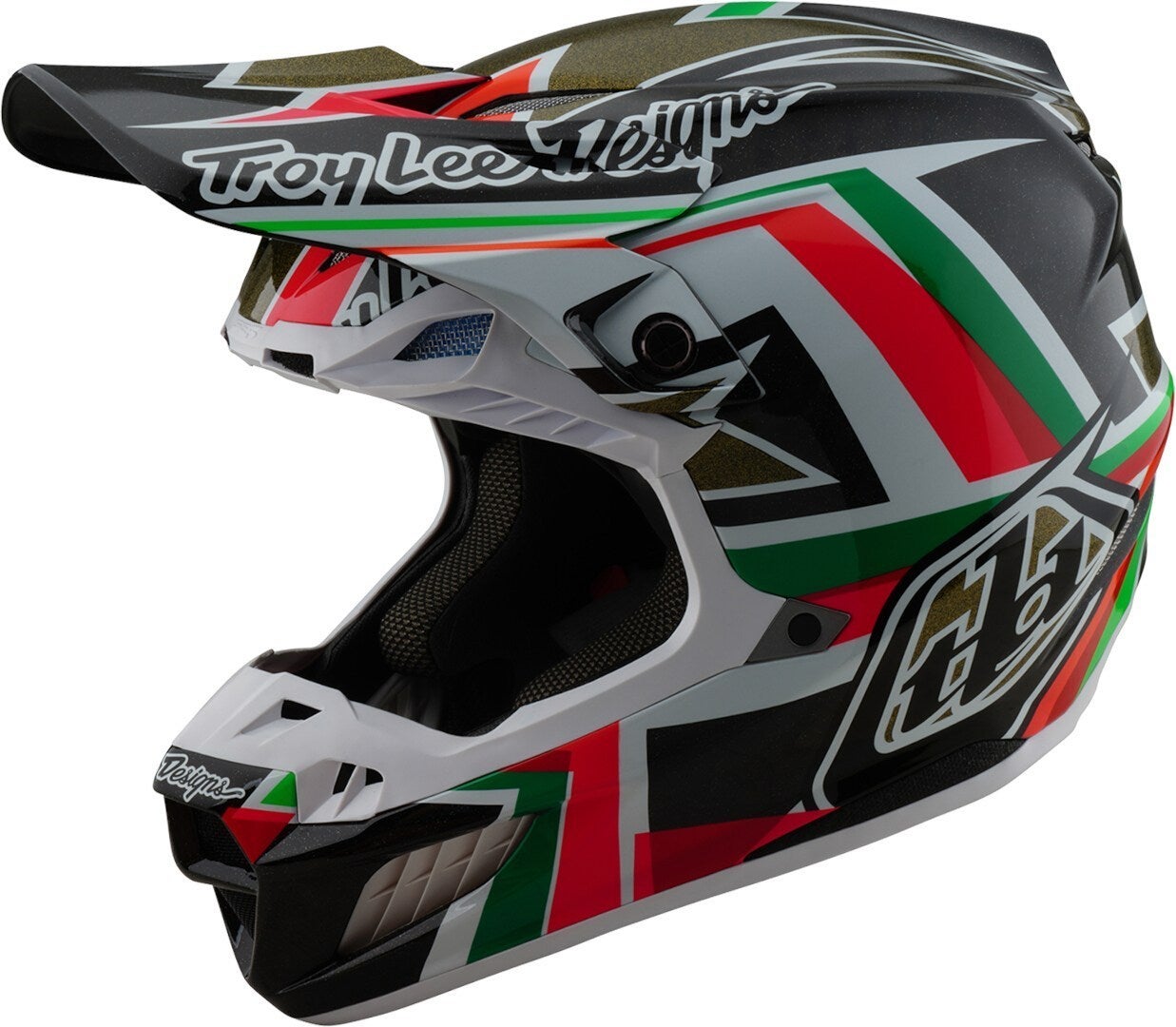 Troy Lee Designs SE5 Carbon MIPS Labyrinth Casco da motocross S (55/56) Figura 1