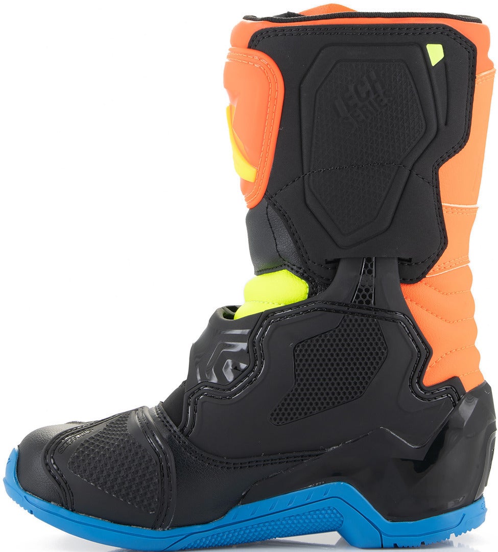 Alpinestars Tech 3S Bottes de motocross pour enfants orange/bleu/jaune 30,5 Figure 6