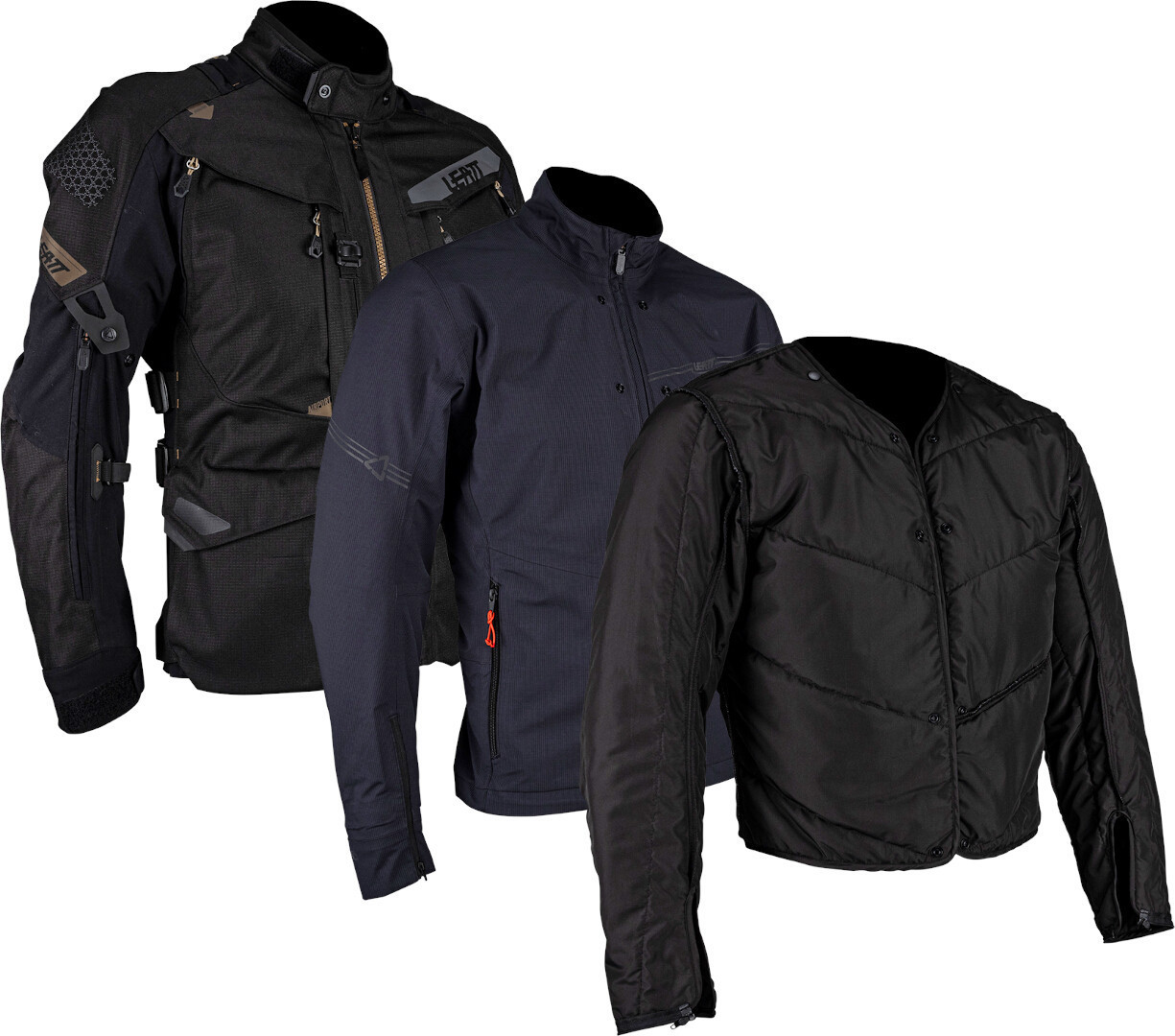 Side view of Leatt ADV Multitour 7.5 waterproof Textile Jacket