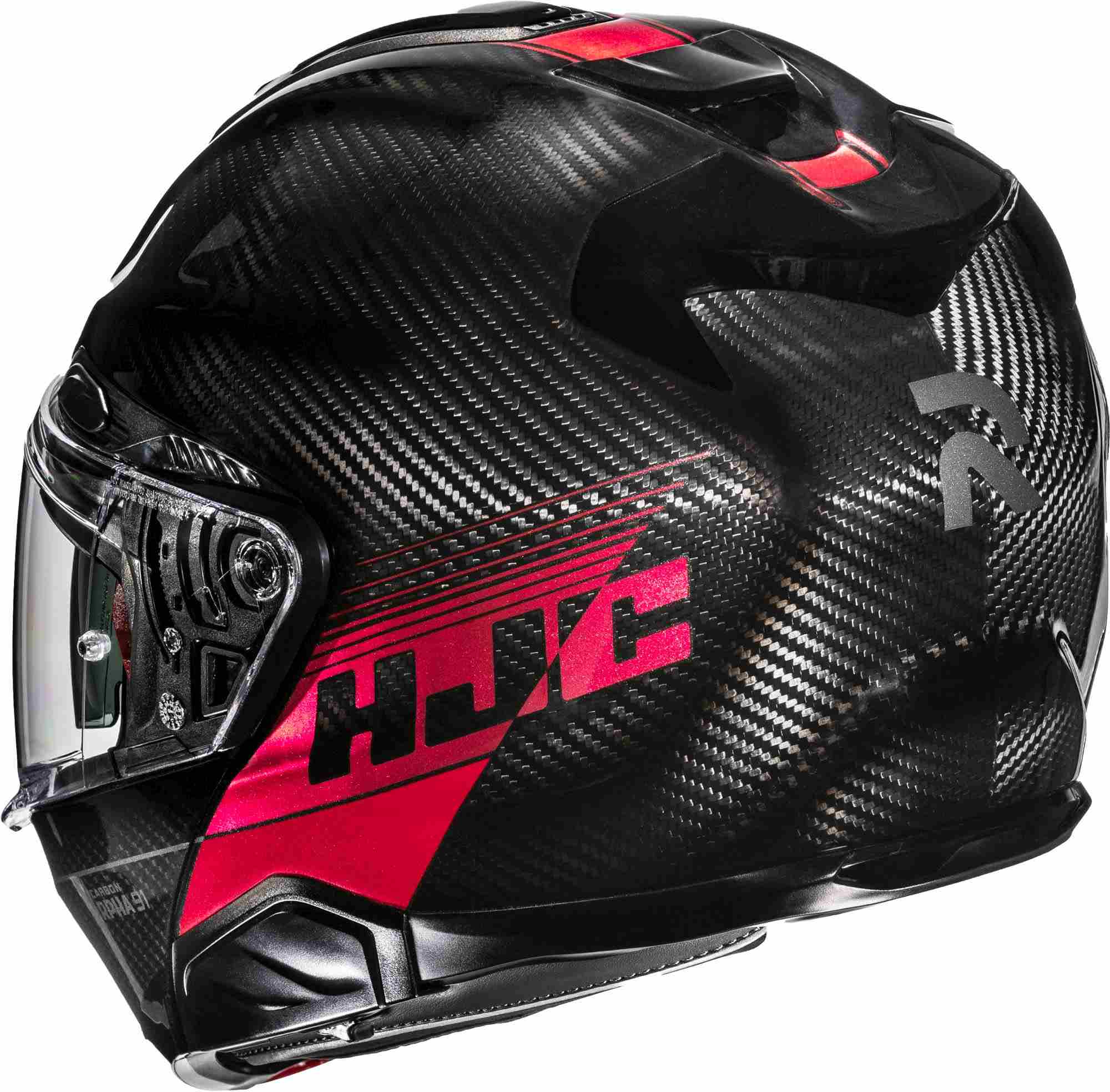 HJC RPHA 91 Carbon Elig Casco nero/rosso S (55/56) Figura 3