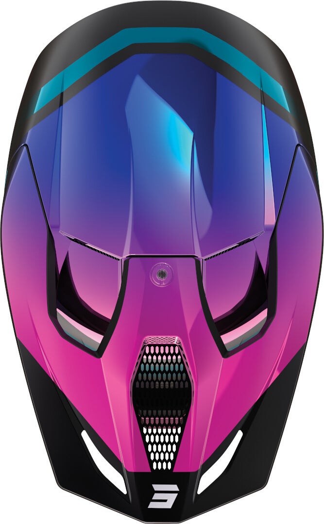 Shot Race Sky Motocross Helm bunt L (59/60) Abbildung 3
