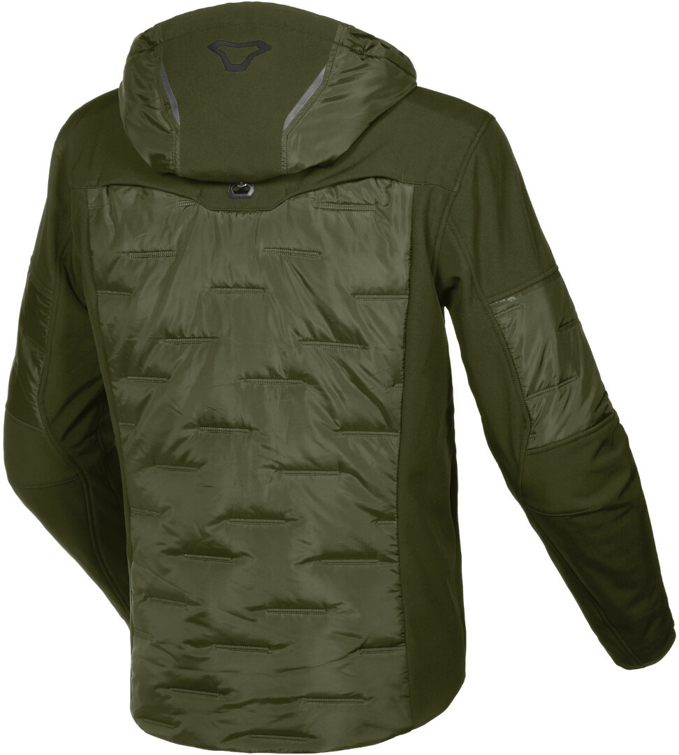 Macna Cocoon waterproof Motorcycle Textile Jacket dark green XL Figure 2