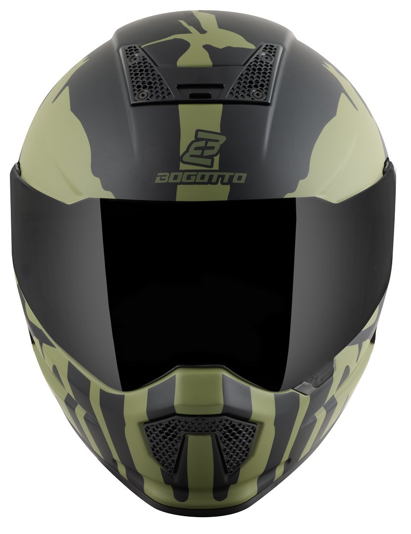 Bogotto Rapto Demon Hjelm grøn mat XS (53/54) Figur 4