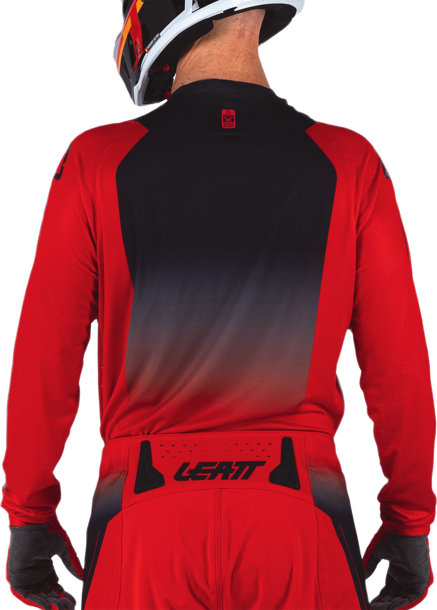 Leatt Moto 4.5 Lite V26 Motocross trøje rød/sort L Figur 4