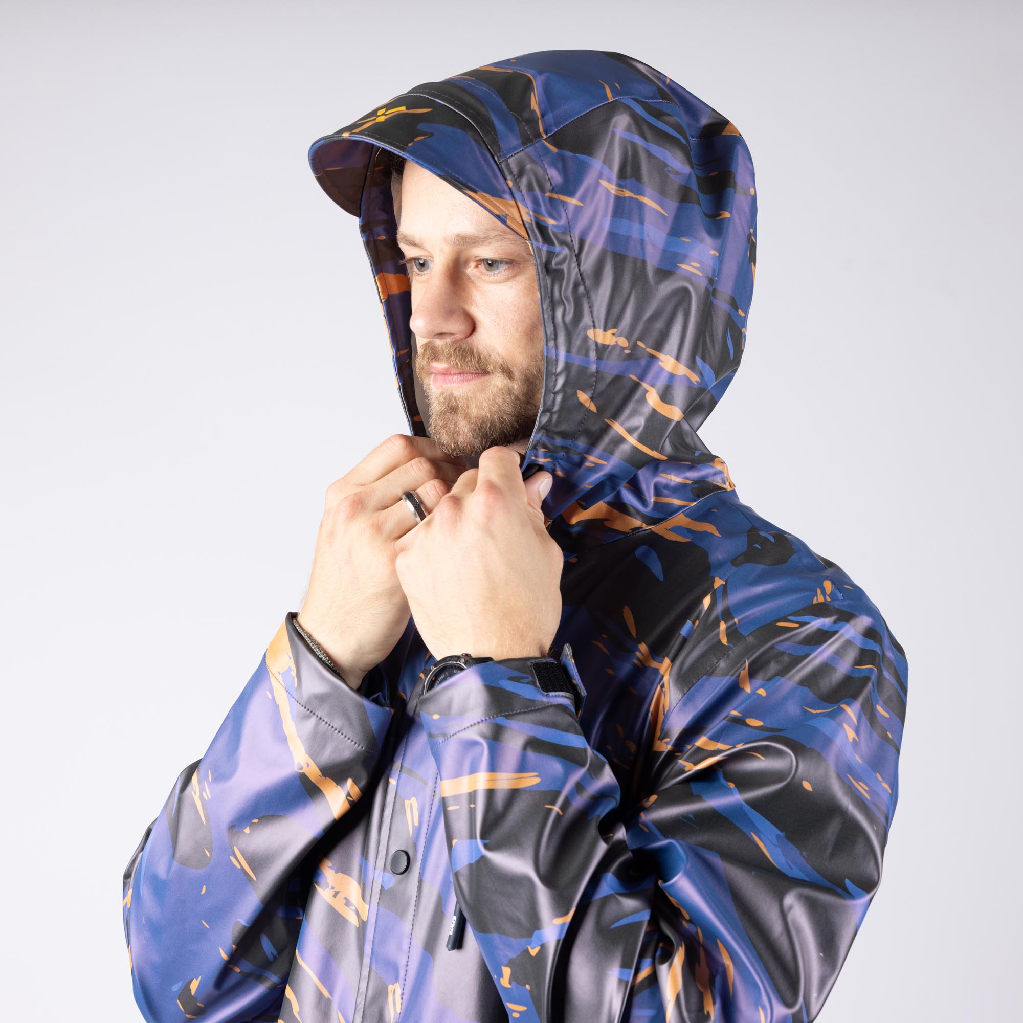 IXS AW 1.0 vandtæt tekstilparka lilla M Figur 4