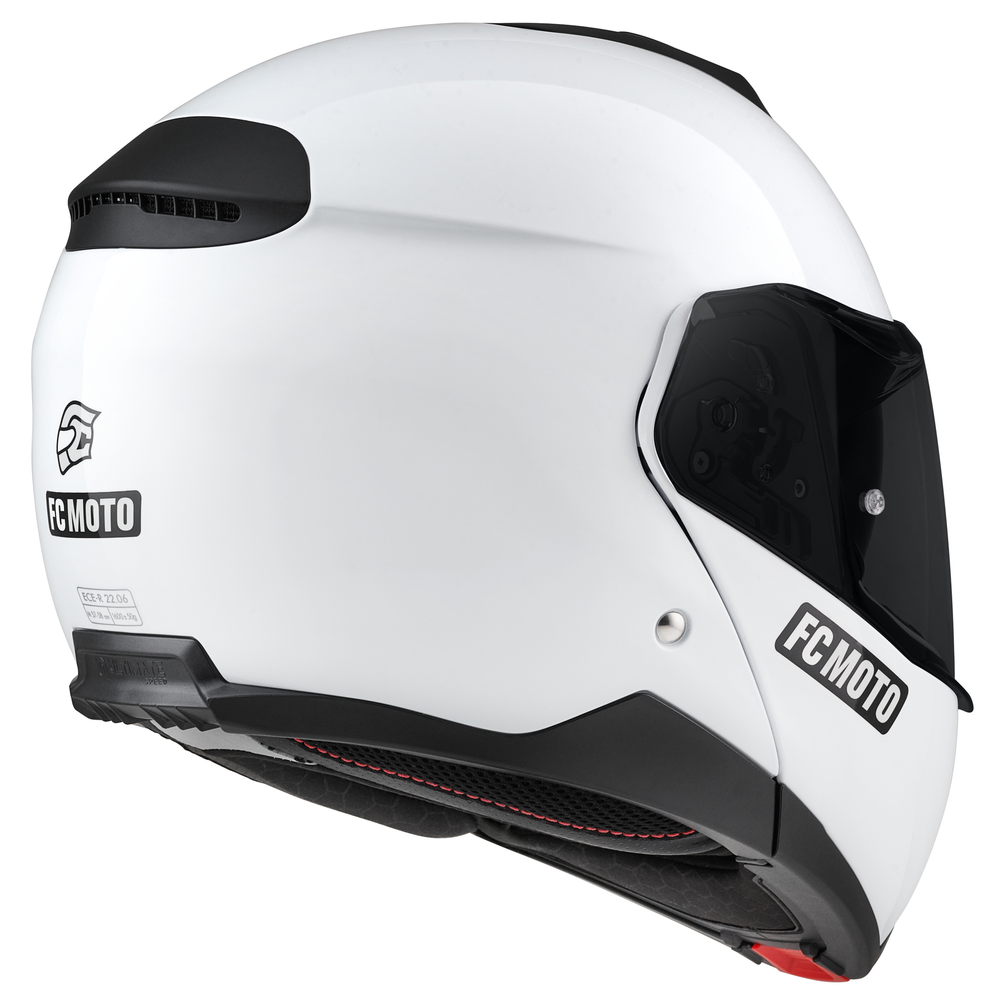 FC-Moto G-376 Cască alb S (55/56) Figura 3