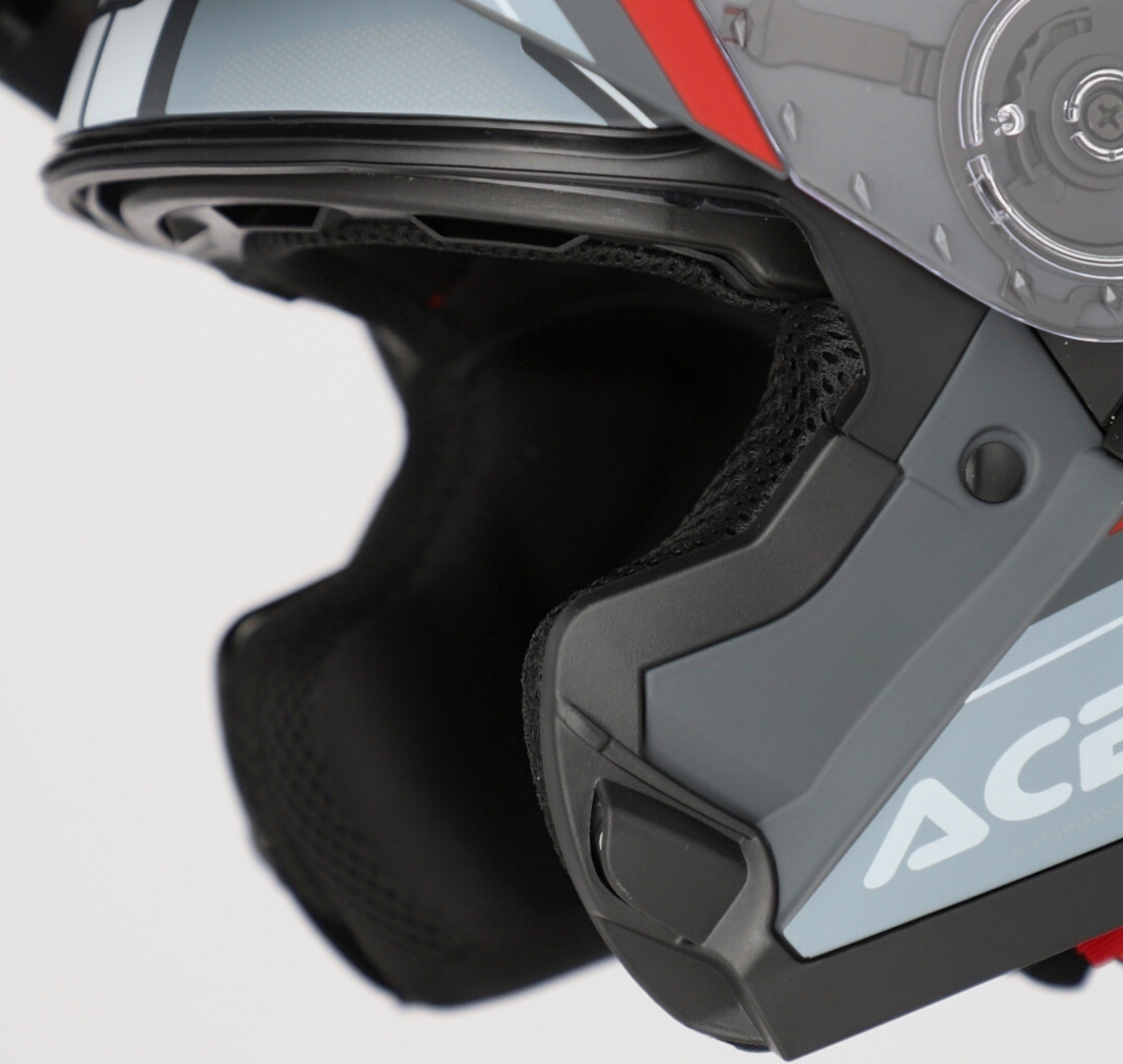 Acerbis Serel Graphic Klapphelm grau/rot matt M (57/58) Abbildung 4