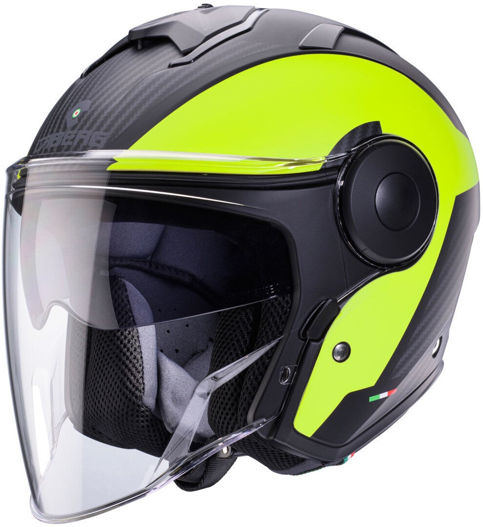 Caberg Soho Milano Jethelm schwarz matt/neon S (55/56) Abbildung 1