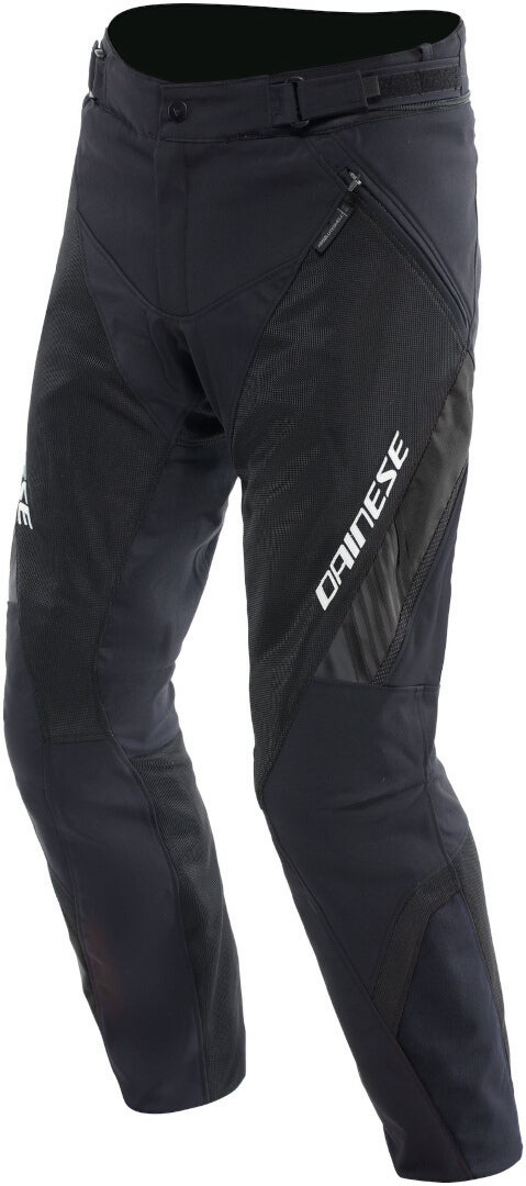 Dainese Drake 2 Air Absoluteshell Motorcycle Textile Pants black/white 58 Figure 1