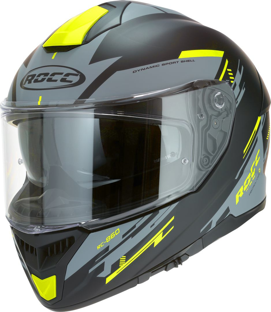 Rocc 861 Helmet black matt/neon L (59/60) Figure 1