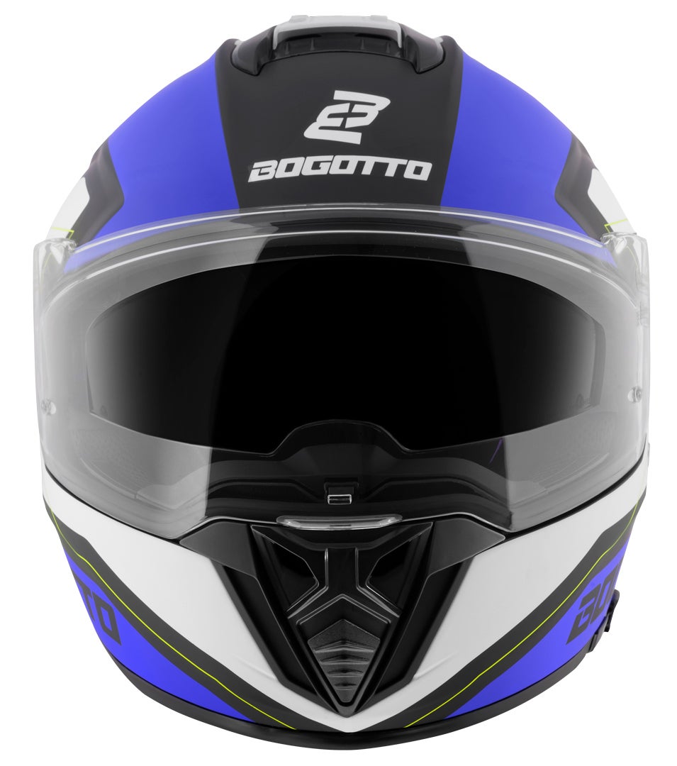 Bogotto FF122 BGT Casco blu/bianco L Figura 4