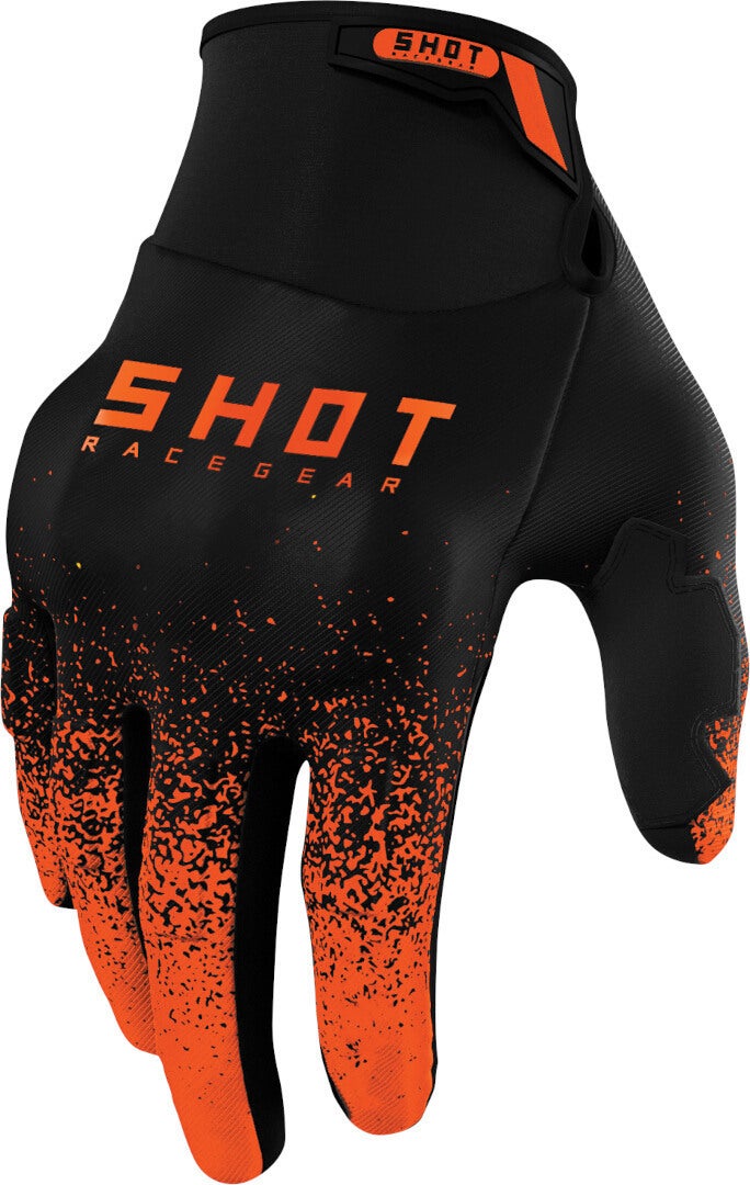 Shot Drift Edge Motocross handsker sort/orange 10 Figur 1